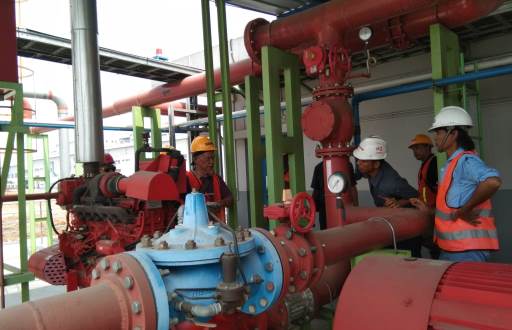 Assessment Fire Hydrant &amp; Fire Sprinkler System di Pabrik Ban Maxxis Cikarang